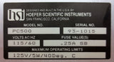Hoefer Electrophoresis Switch Back Pulse Controller PC 500 w/ Instructions Manual