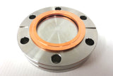 MDC Hayward 2.75" Blank Vacuum Conflat Flange Stainless, Copper Gasket, 6 Bolts