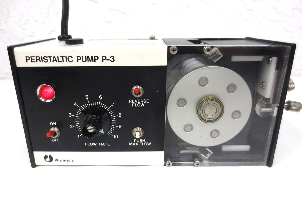 Pharmacia Compact Peristaltic Pump Mod P-39 Forward/Reverse, Speed Control, 115V