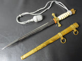 Authentic WWII German Navy Officer Ceremony Dagger Sword 16.5" Krigsmarine Naval