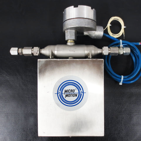 Micro Motion Mass Flow Sensor Model D 40S-SS-CAJON/NPT 8919, 1250 PSIG