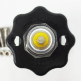 ITT 1" PAS Pure-Flo Diaphragm Valve w/ Top Cover, Bottom Spacer, Nuts & Bolts