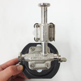 Advantage Spring-to-Close Valve 60 Psi 1" Flange w/ 2155 Diaphragm Valve, Clamps