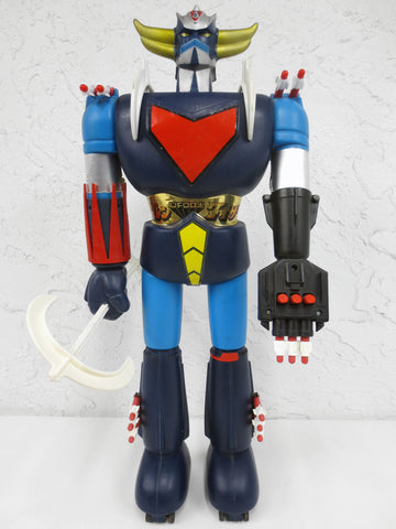 Vintage 1975 Goldorak Popy Jumbo Machinder 2 Feet Tall Robot, Shogun Warrior Godaikin Bandai, With 18 Accessories
