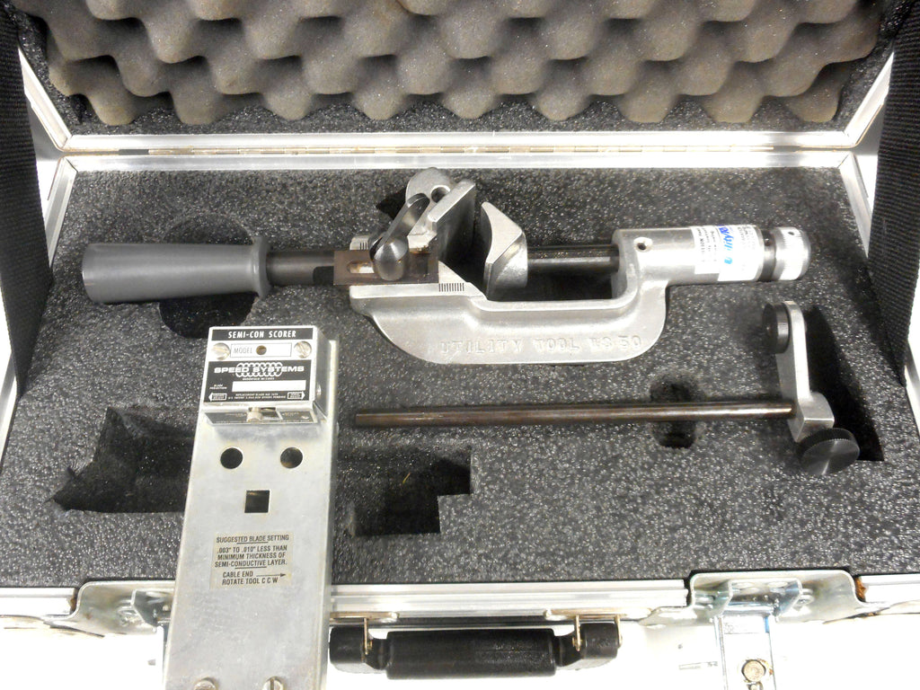 Speed Systems Semi Con Scorer Set Model 1700 Adjustable Blade, Cable Scoring and Preparation Tools, Electrician