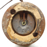 Vintage Mid Century Danish Modern Eames Era Wood Sculptural Lamp 31" Spirals