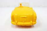 1950's Yellow Convertible Toy Rubber Car Limo, Tomte Laerdal Stavanger Norway