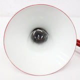 Vintage Mid Century Luxo Drafting Desk Lamp 31" Long Articulated Swing Arm, Bright Red, 6 3/4 Diameter