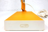 Vintage Mid Century Yellow Luxo Drafting Desk Lamp, 20" Articulated Swing Arm
